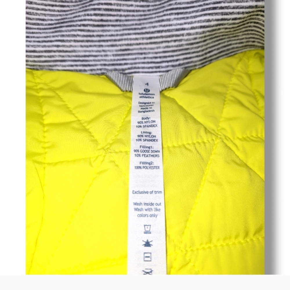 LULULEMON FLUFFED UP DOWN VEST JACKET - Picture 6 of 10